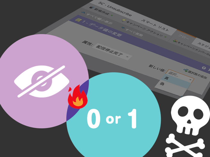 混ぜるな危険!? Marketo「ブール値」と「非表示フィールド」の注意点！